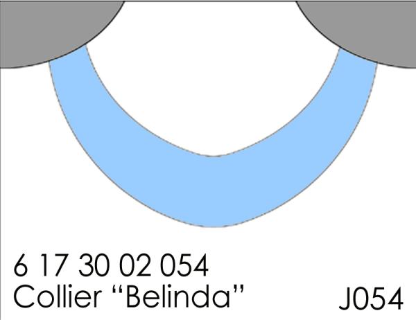 054 Klöppelbrief Collier "Belinda"